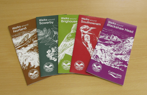 Walks Around leaflets